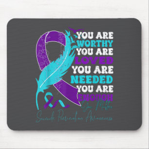 Selbstmordpräventionsbewusstsein Sitive Motivieren Mousepad