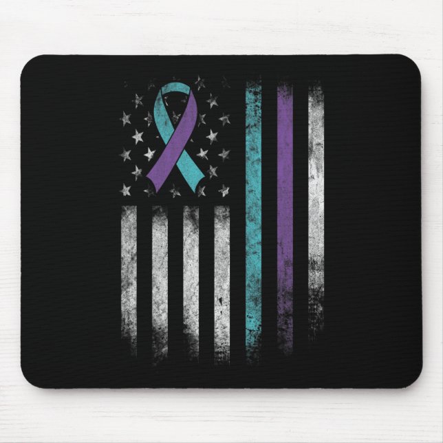 Selbstmordverhütung Bewusstsein der amerikanischen Mousepad (Vorne)