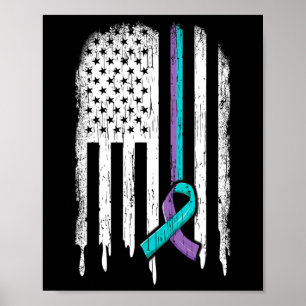 Selbstmordverhütung Bewusstsein der amerikanischen Poster