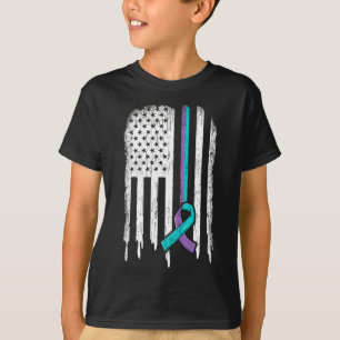 Selbstmordverhütung Bewusstsein der amerikanischen T-Shirt