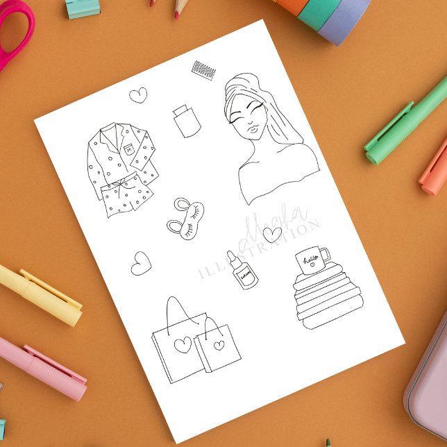 Selbstpflege, Farbseite, (Von Creator hochgeladen)