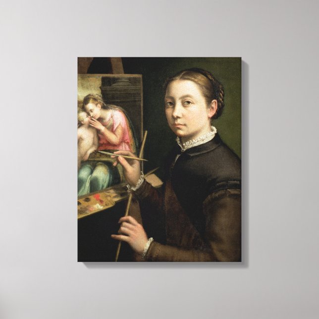 Selbstportrait, 1556 leinwanddruck (Vorderseite)