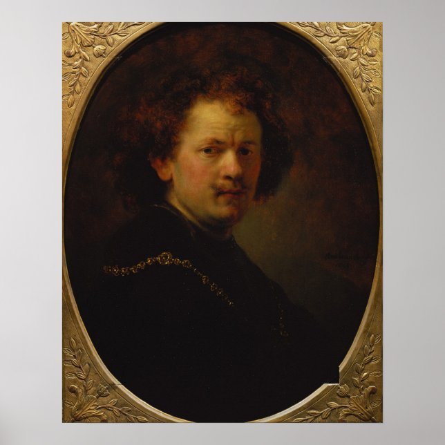 Selbstportrait, 1633 poster (Vorne)