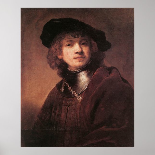 Selbstportrait 1634 Poster (Vorne)