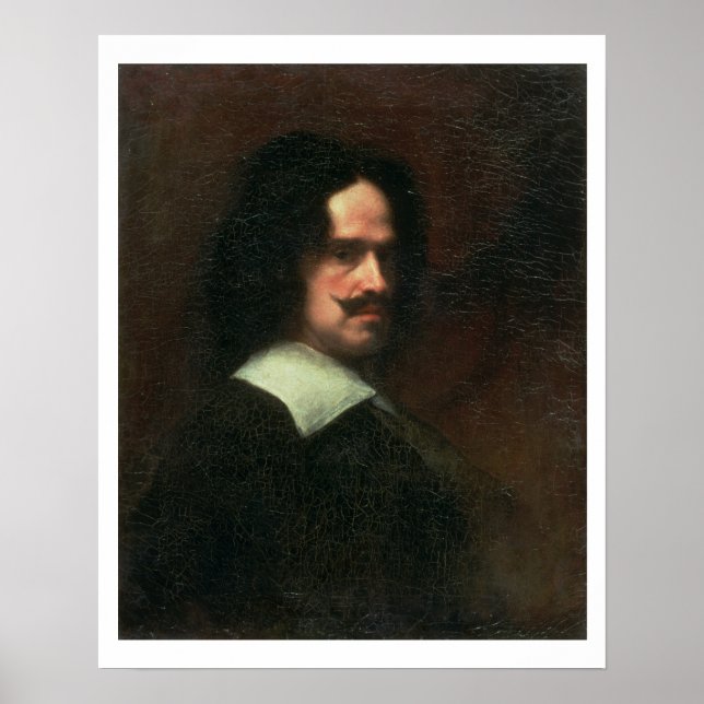 Selbstportrait, 1640 (Öl auf Leinwand) Poster (Vorne)
