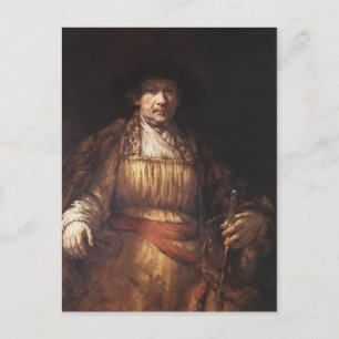 Selbstportrait 1658 postkarte