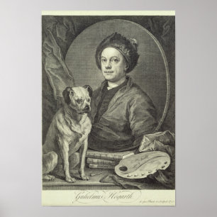 Selbstportrait, 1749 poster