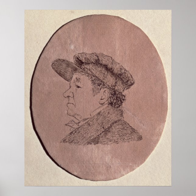 Selbstportrait, 1824 poster (Vorne)