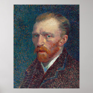 Selbstportrait 1887 von Vincent van Gogh Poster