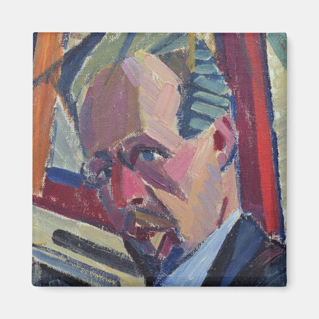 Selbstportrait, 1913 magnet (Vorne)
