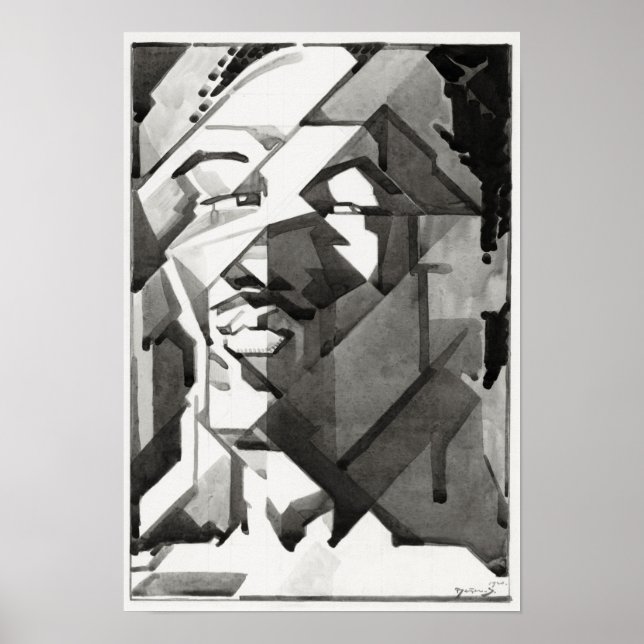 Selbstportrait (1920) poster (Vorne)