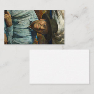 Selbstportrait, 1940 von Newell Convers Wyeth Visitenkarte