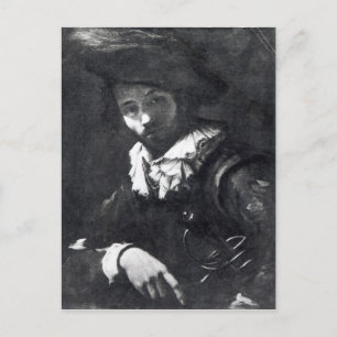 Selbstportrait 2 postkarte