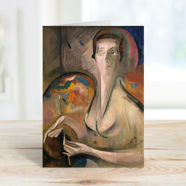 Selbstportrait | Alice Bailly Karte (Von Creator hochgeladen)