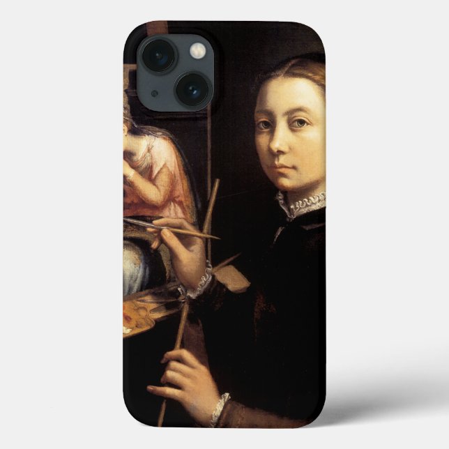 Selbstportrait am Easel Case-Mate iPhone Hülle (Rückseite)