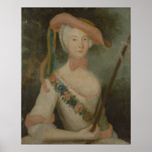 Selbstportrait, c.1725-40 poster