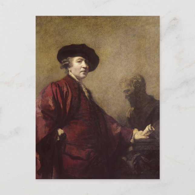 Selbstportrait, c.1779-80 postkarte (Vorderseite)