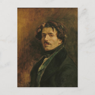 Selbstportrait, c.1837 postkarte