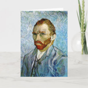 Selbstportrait c.1899, Vincent Van Gogh Karte