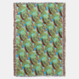 Selbstportrait der Schlange Decke