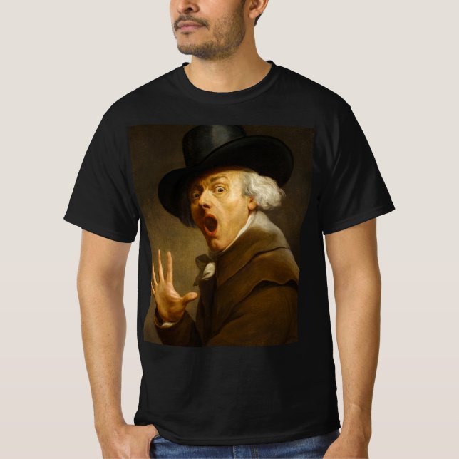 Selbstportrait, Die Überraschung von Joseph Ducreu T-Shirt (Vorderseite)