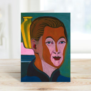 Selbstportrait   Ernst Ludwig Kirchner Karte