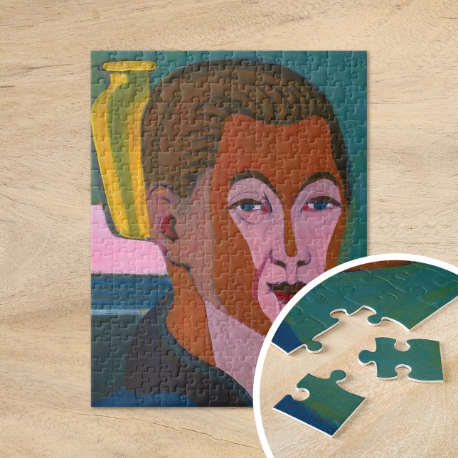 Selbstportrait | Ernst Ludwig Kirchner Puzzle (Von Creator hochgeladen)