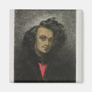 Selbstportrait, für "Hernani" gekleidet Magnet