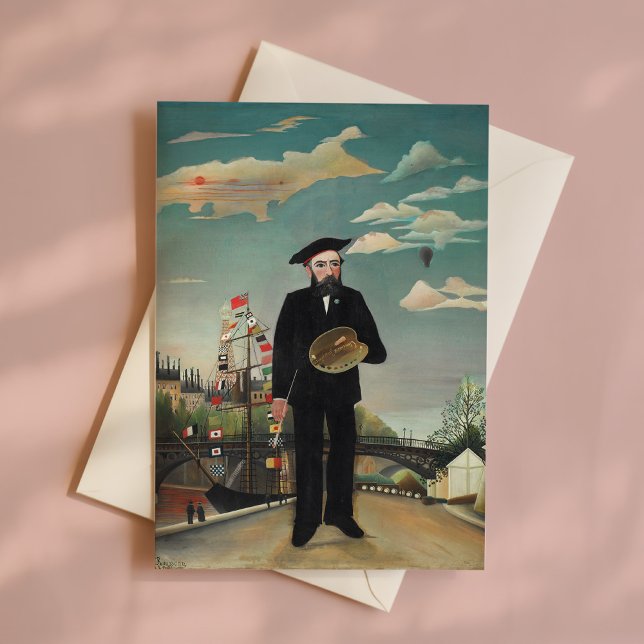 Selbstportrait | Henri Rousseau Karte (Von Creator hochgeladen)