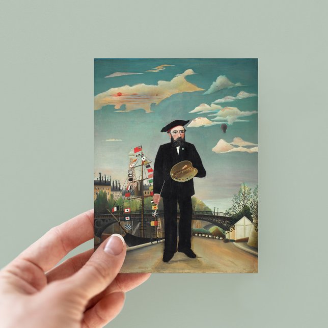 Selbstportrait | Henri Rousseau Postkarte (Von Creator hochgeladen)