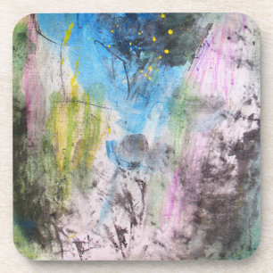 Selbstportrait in Blau Untersetzer