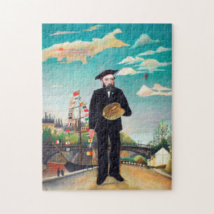 Selbstportrait, Landschaft, Rousseau Puzzle
