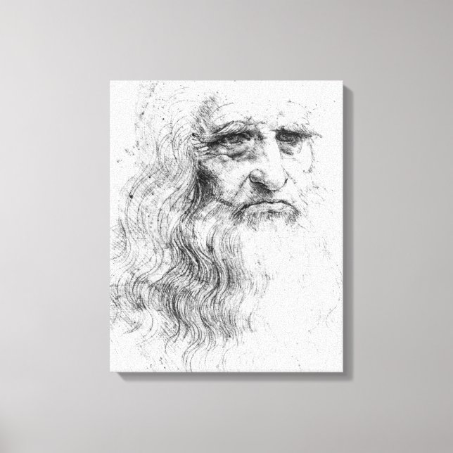Selbstportrait Leinwanddruck (Vorderseite)