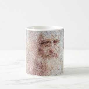 Selbstportrait, Leonardo da Vinci Kaffeetasse