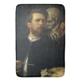 Selbstportrait mit dem Tod als Geiger (von Böcklin Badematte