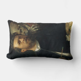 Selbstportrait mit dem Tod als Geiger (von Böcklin Lendenkissen