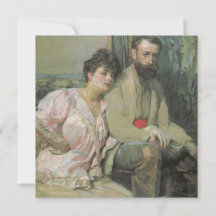 Selbstportrait mit Ehefrau (von Frantisek Kupka)
