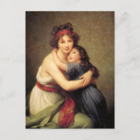 Selbstportrait mit Tochter von Elisabeth Le Brun P