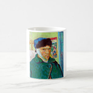 Selbstportrait mit verbanntem Ohr, Van Gogh Kaffeetasse