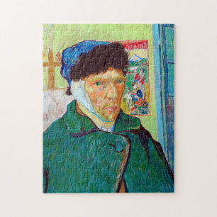 Selbstportrait mit verbündetem Ohr, Van Gogh Puzzle