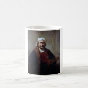 Selbstportrait mit zwei Kreisen, Rembrandt Kaffeetasse