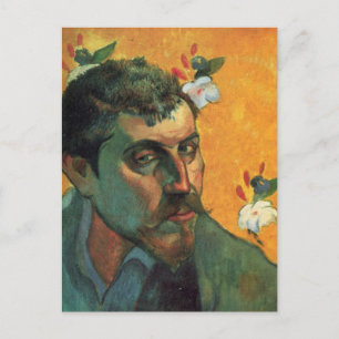 Selbstportrait - Paul Gauguin Postkarte