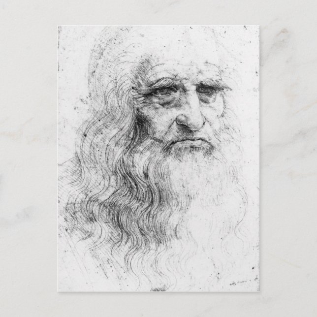 Selbstportrait Postkarte (Vorderseite)