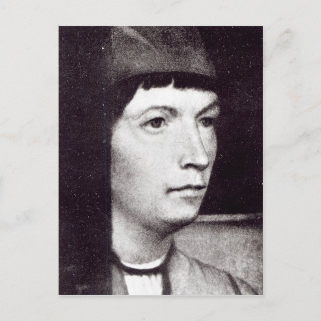 Selbstportrait Postkarte (Vorderseite)