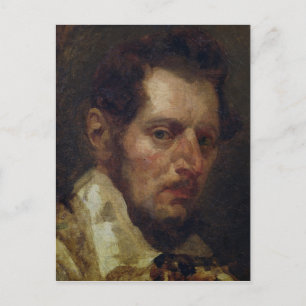 Selbstportrait Postkarte