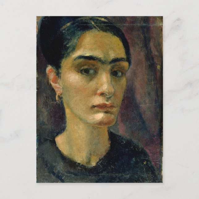 Selbstportrait Postkarte (Vorderseite)