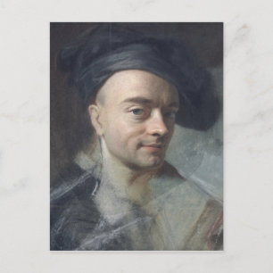 Selbstportrait Postkarte