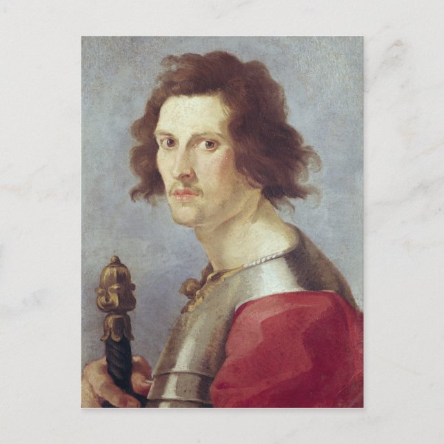 Selbstportrait Postkarte (Vorderseite)