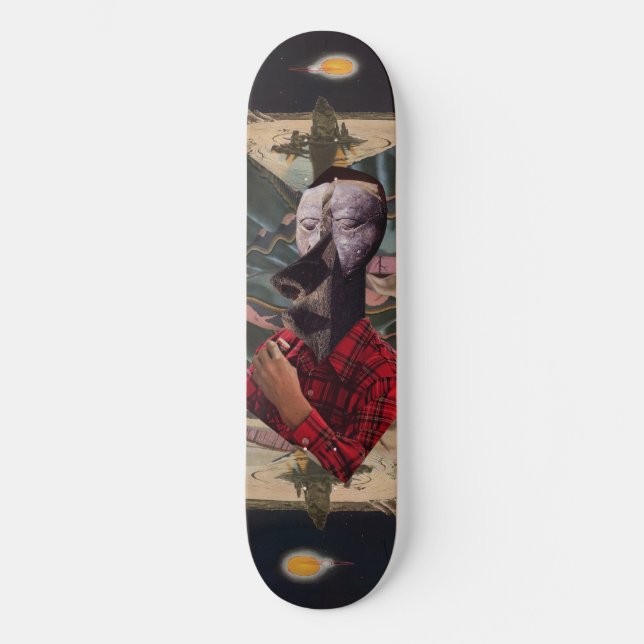 Selbstportrait Skateboard (Vorderseite)