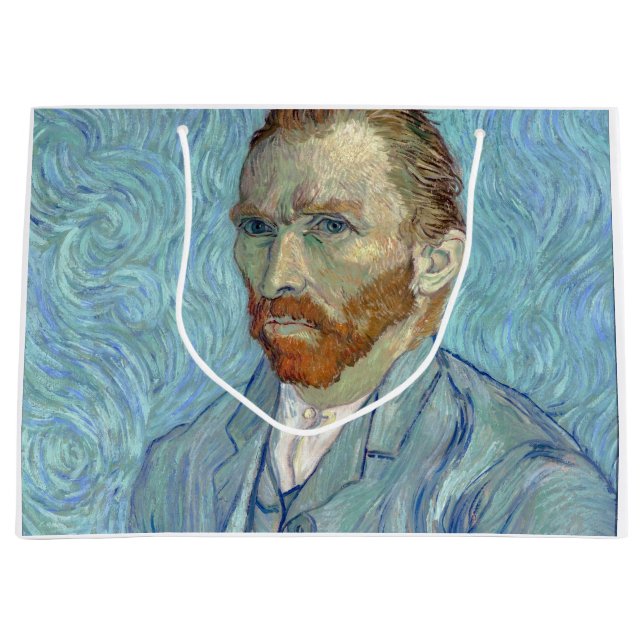 Selbstportrait, Vincent van Gogh, 1889 Große Geschenktüte (Vorderseite)